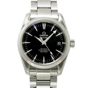 OMEGA Seamaster Aqua Terra Co-Axial 2504 50 Men's Watch with Date Display, Bl...
